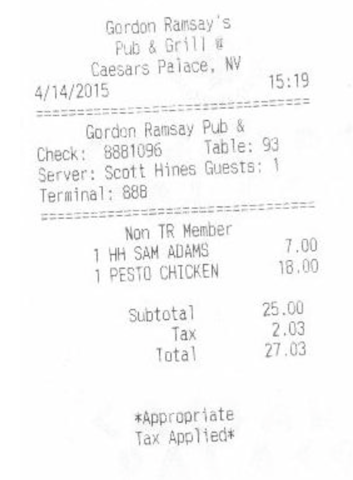 What happens in Vegas stays in Vegas